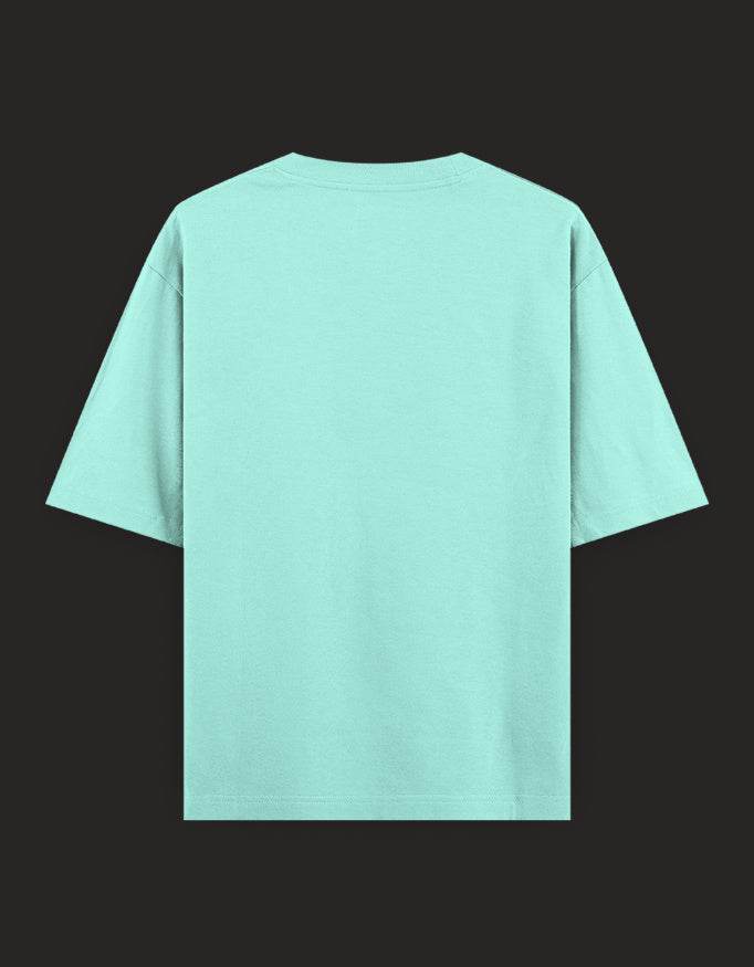 SkyBi Shirts Oversized Embroidery T-Shirt 240 GSM Heavyweight Cotton - SkyBi Shirts