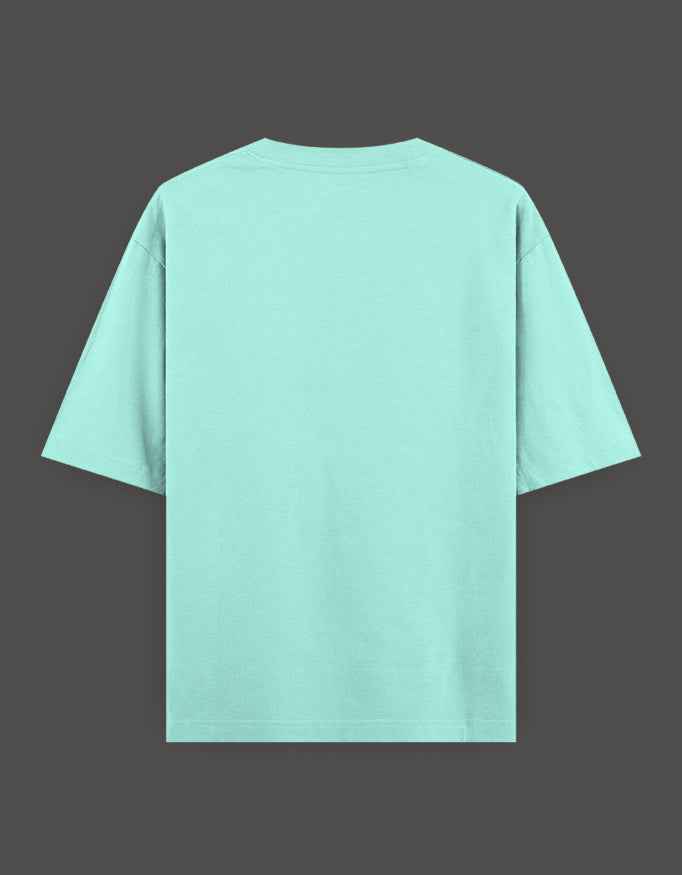 SkyBi Shirts Oversized T-Shirt 240 GSM Heavyweight Cotton
