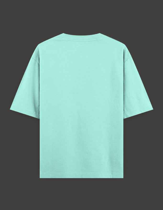 SkyBi Shirts Oversized T-Shirt 240 GSM Heavyweight Cotton