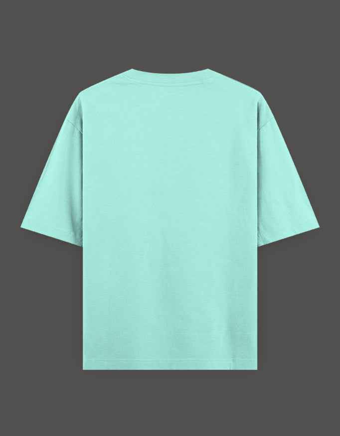 SkyBi Shirts Oversized T-Shirt 240 GSM Heavyweight Cotton