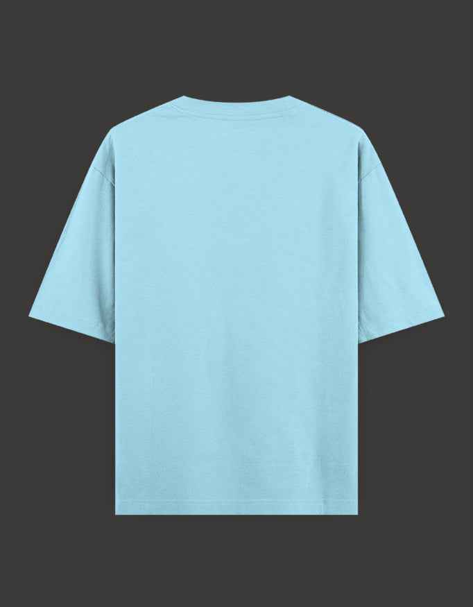 SkyBi Shirts Oversized T-Shirt 240 GSM Heavyweight Cotton