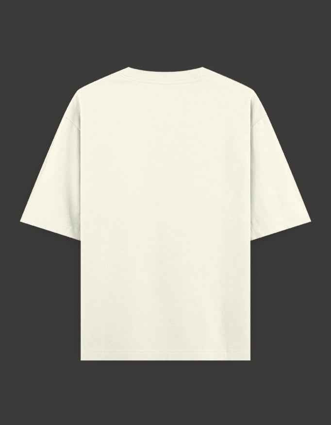 SkyBi Shirts Oversized T-Shirt 240 GSM Heavyweight Cotton