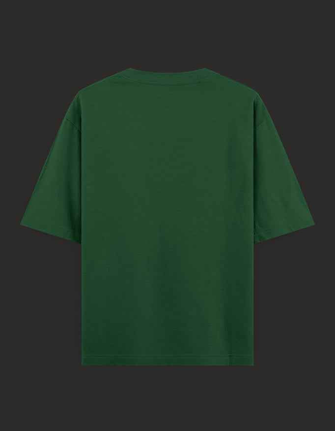 SkyBi Shirts Oversized T-Shirt 240 GSM Heavyweight Cotton