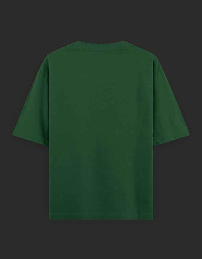 SkyBi Shirts Oversized T-Shirt 240 GSM Heavyweight Cotton