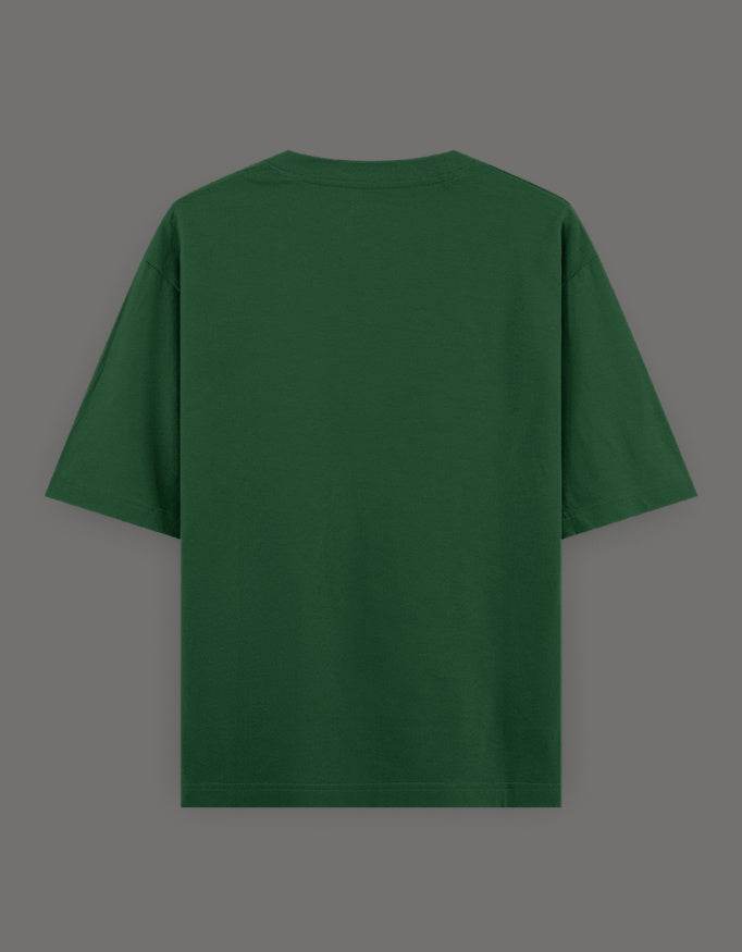 SkyBi Shirts Oversized Embroidery T-Shirt 240 GSM Heavyweight Cotton - SkyBi Shirts