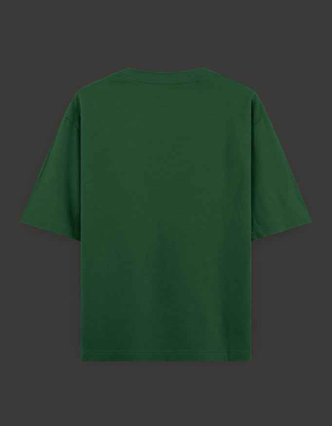 SkyBi Shirts Oversized T-Shirt 240 GSM Heavyweight Cotton