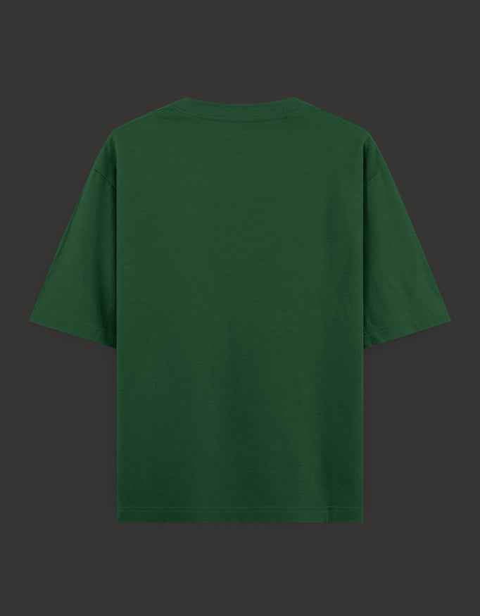 SkyBi Shirts Oversized T-Shirt 240 GSM Heavyweight Cotton