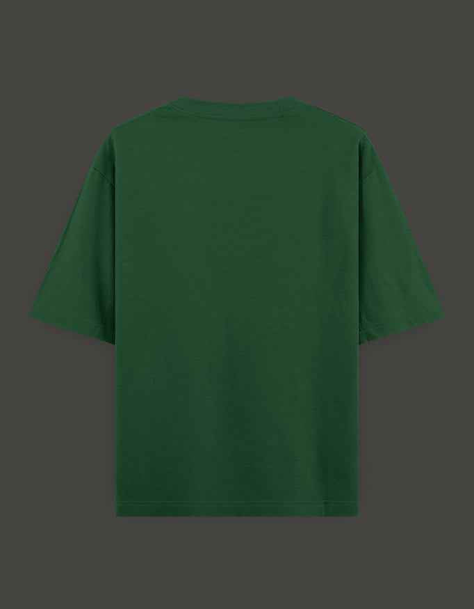 SkyBi Shirts Oversized T-Shirt 240 GSM Heavyweight Cotton