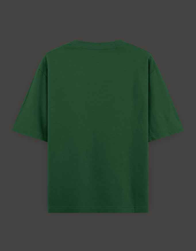 SkyBi Shirts Oversized T-Shirt 240 GSM Heavyweight Cotton