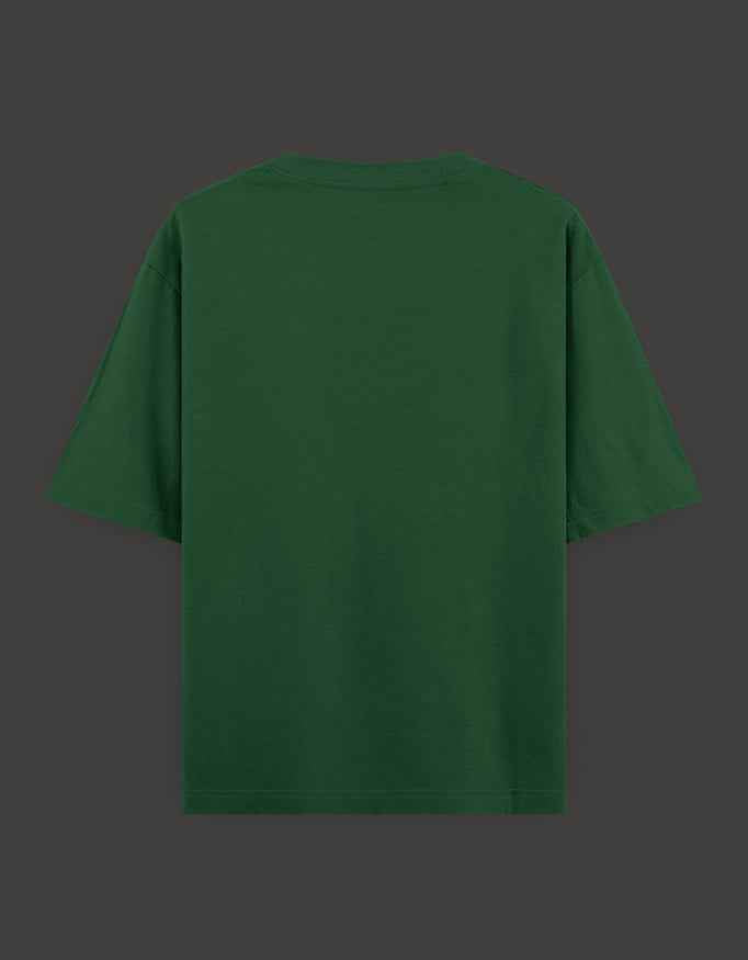 SkyBi Shirts Oversized T-Shirt 240 GSM Heavyweight Cotton