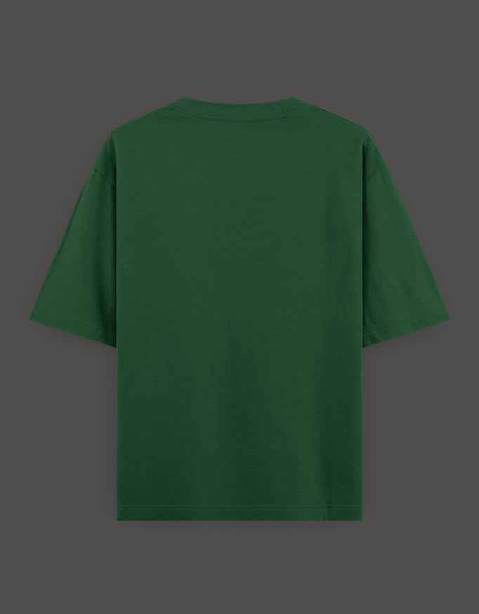 SkyBi Shirts Oversized T-Shirt 240 GSM Heavyweight Cotton