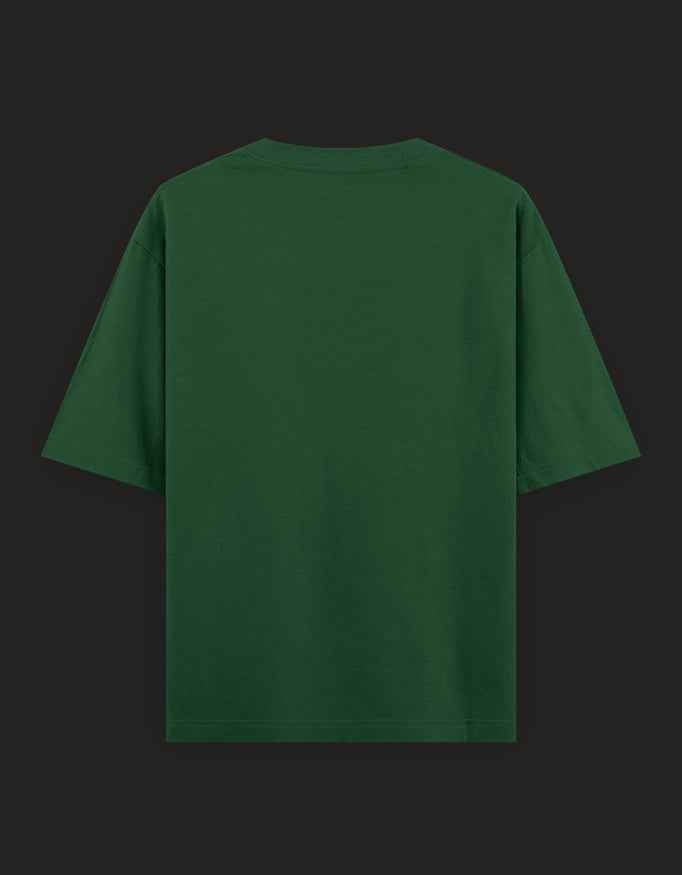 SkyBi Shirts Oversized T-Shirt 240 GSM Heavyweight Cotton