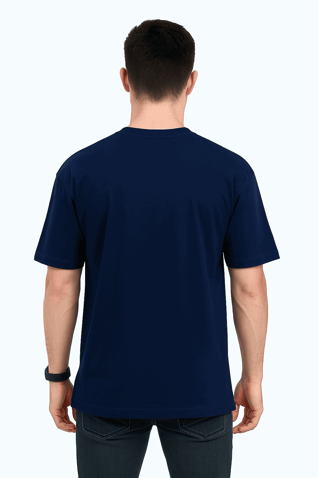 SkyBi Shirts Vlogger World Oversized T-Shirt 240 GSM Heavyweight Cotton - SkyBi Shirts