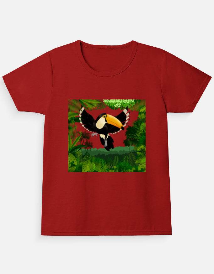 Girl's Crew Neck T-Shirt - SkyBi Shirts