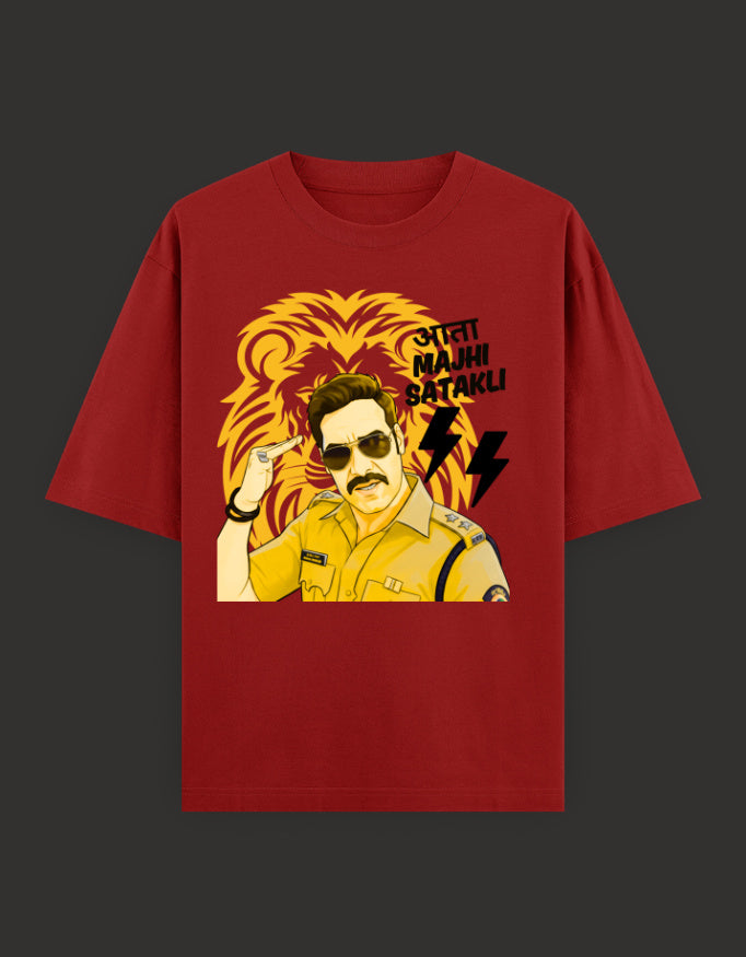 SkyBi Shirts Oversized T-Shirt 240 GSM Heavyweight Cotton - SkyBi Shirts