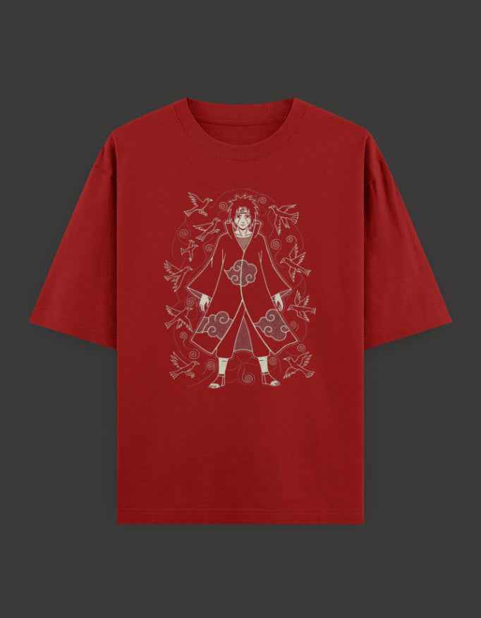 SkyBi Shirts Oversized T-Shirt 240 GSM Heavyweight Cotton