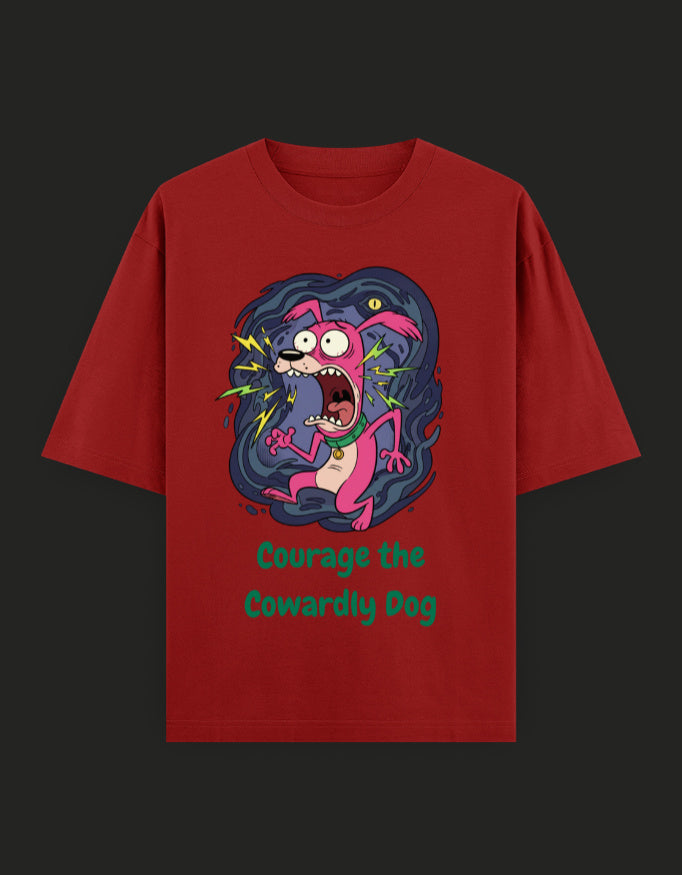 SkyBi Shirts Oversized T-Shirt 240 GSM Heavyweight Cotton - SkyBi Shirts