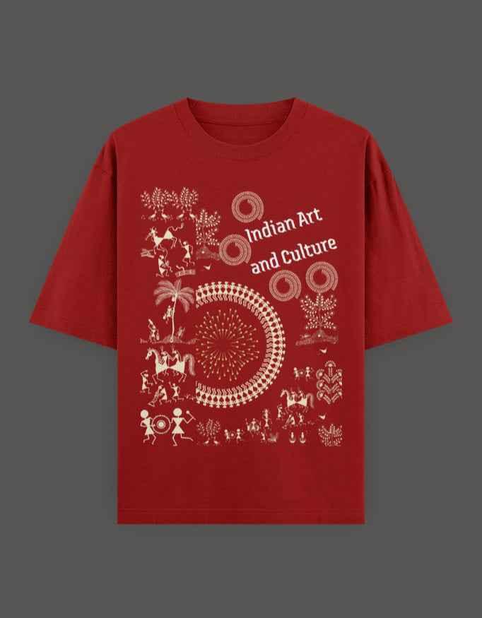 SkyBi Shirts Oversized T-Shirt 240 GSM Heavyweight Cotton - SkyBi Shirts