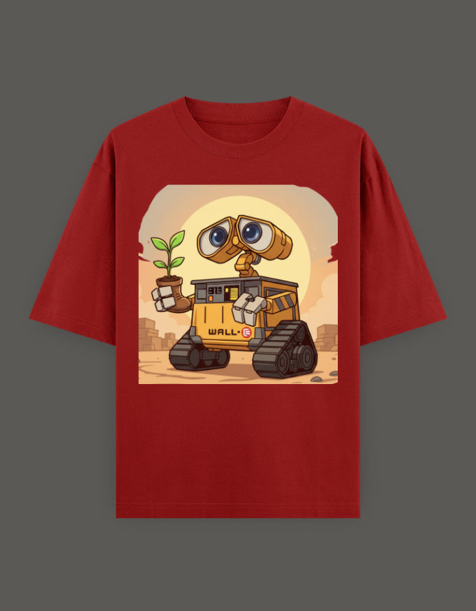SkyBi Shirts Oversized T-Shirt 240 GSM Heavyweight Cotton - SkyBi Shirts