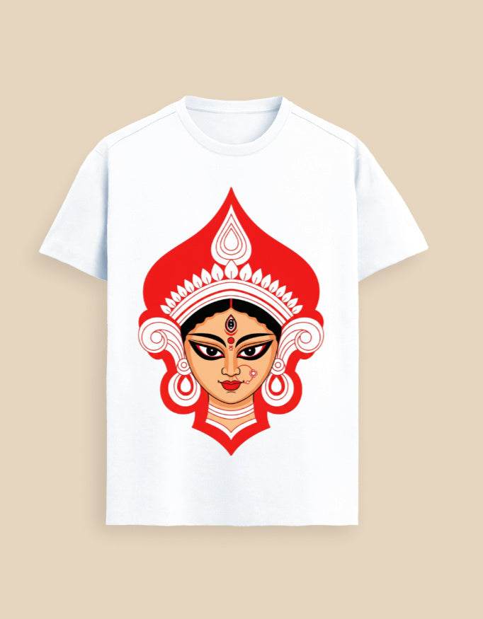 SkyBi 2025 Durga Puja T-Shirt Supima Cotton - SkyBi Shirts