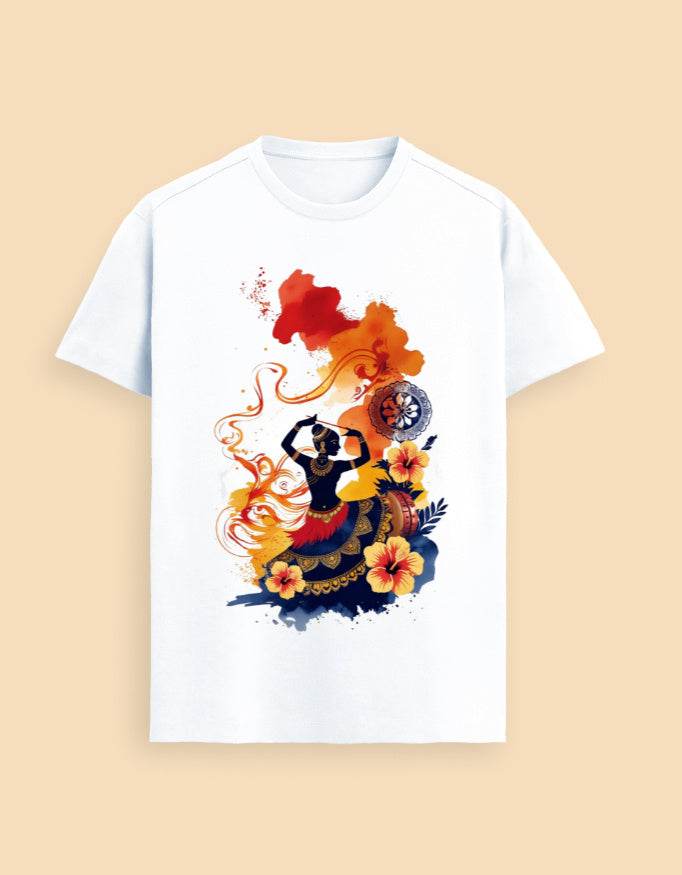 SkyBi 2025 Durga Puja T-Shirt Supima Cotton - SkyBi Shirts