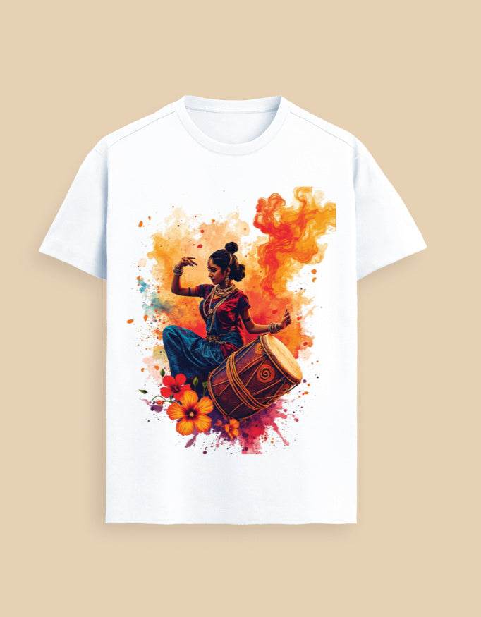 SkyBi 2025 Durga Puja T-Shirt Supima Cotton - SkyBi Shirts