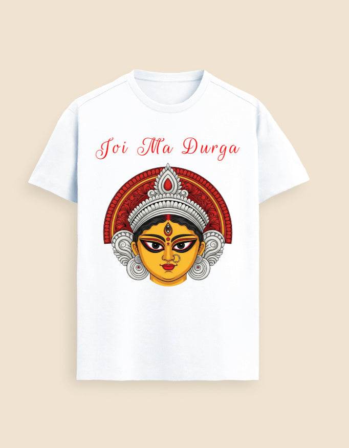 SkyBi 2025 Durga Puja T-Shirt Supima Cotton - SkyBi Shirts