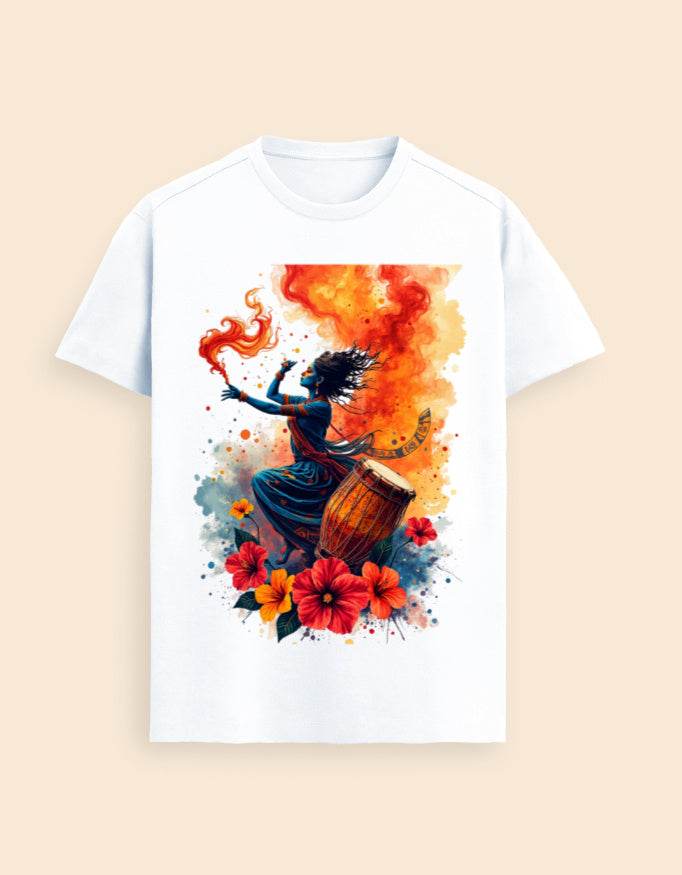 SkyBi 2025 Durga Puja T-Shirt Supima Cotton - SkyBi Shirts