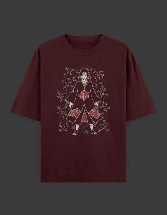 SkyBi Shirts Oversized T-Shirt 240 GSM Heavyweight Cotton