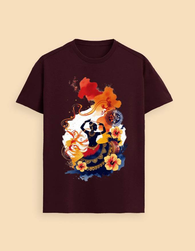 SkyBi 2025 Durga Puja T-Shirt Supima Cotton - SkyBi Shirts