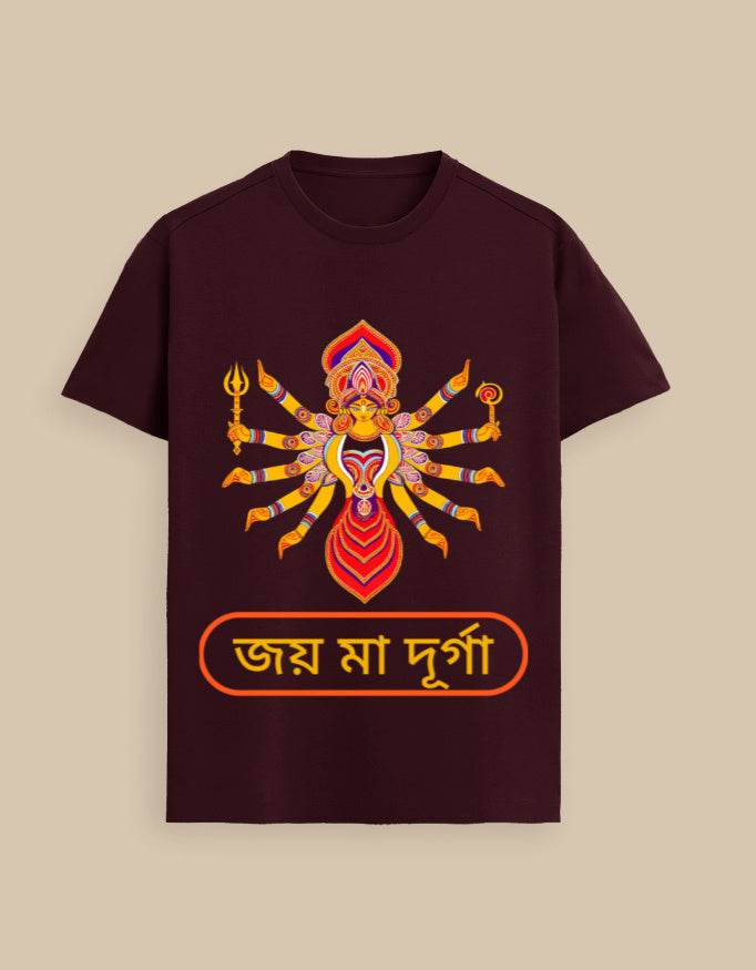 SkyBi 2025 Durga Puja T-Shirt Supima Cotton - SkyBi Shirts