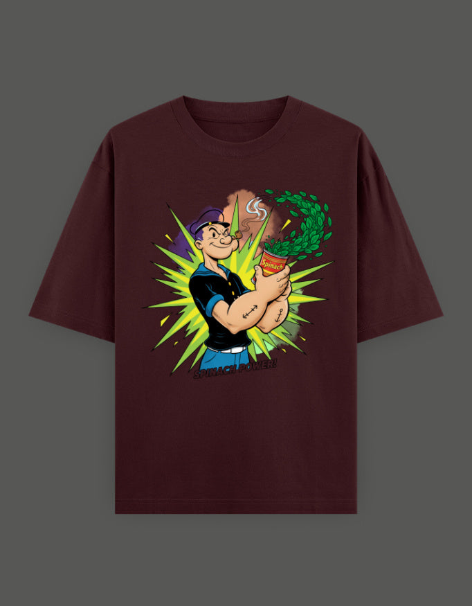 SkyBi Shirts Oversized T-Shirt 240 GSM Heavyweight Cotton - SkyBi Shirts
