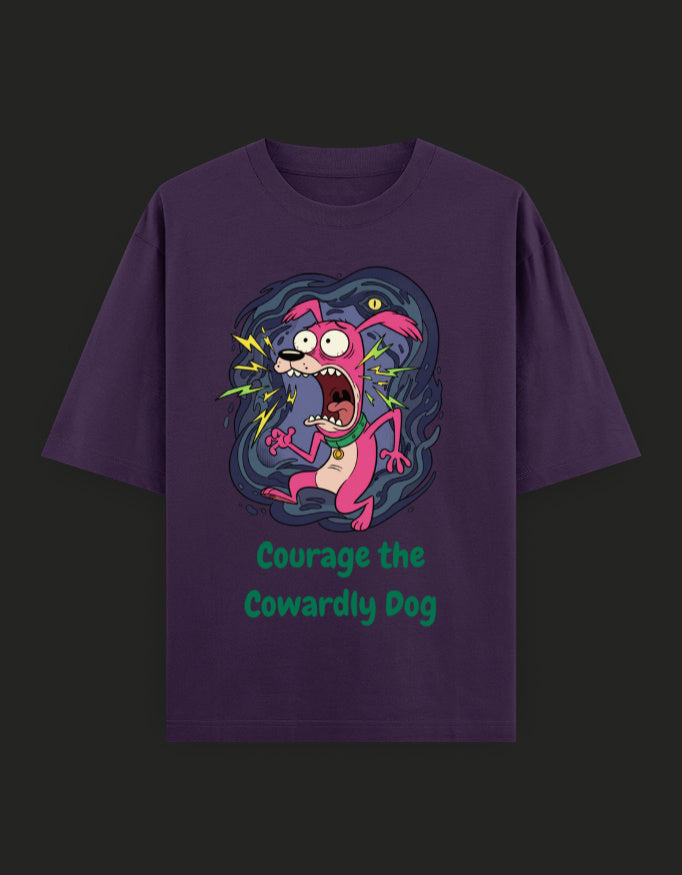 SkyBi Shirts Oversized T-Shirt 240 GSM Heavyweight Cotton - SkyBi Shirts