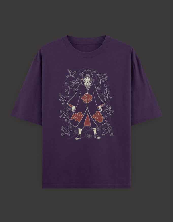 SkyBi Shirts Oversized T-Shirt 240 GSM Heavyweight Cotton