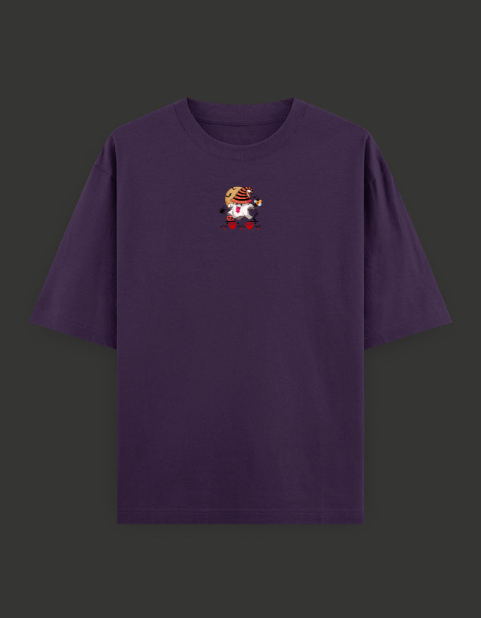 SkyBi Shirts Oversized T-Shirt 240 GSM Heavyweight Cotton - SkyBi Shirts