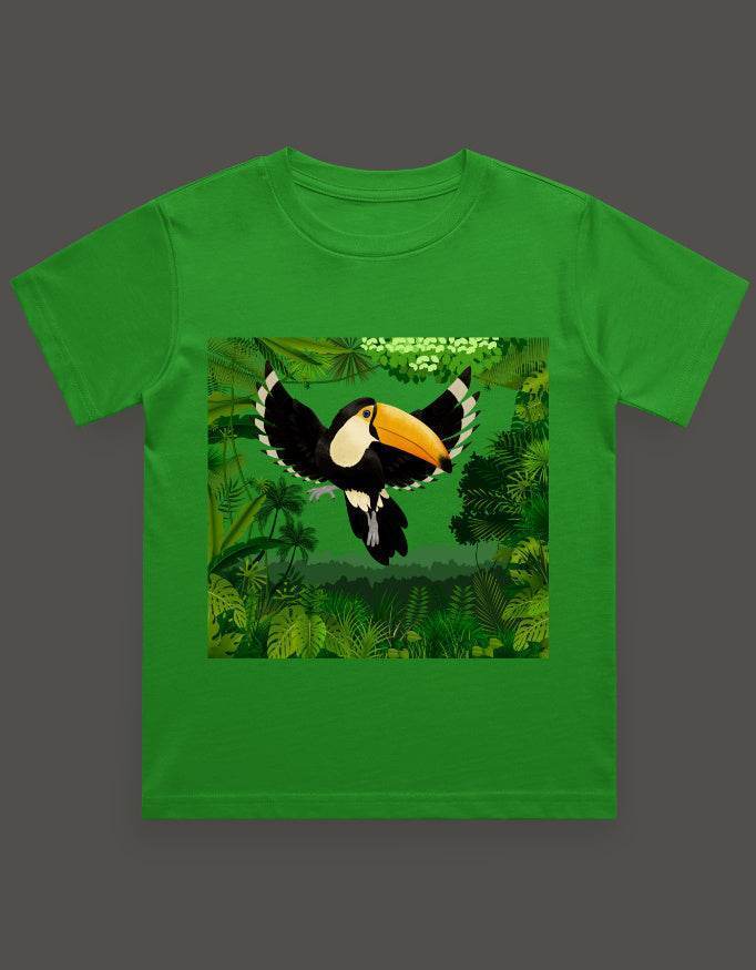 Boy's Crew Neck T-Shirt - SkyBi Shirts