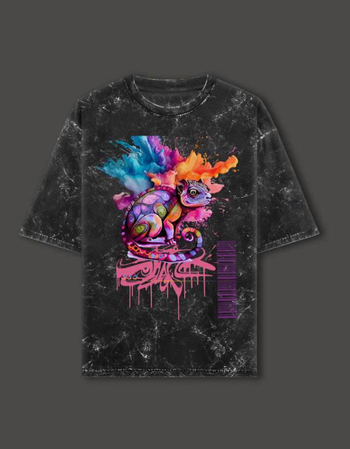 SkyBi Shirts Oversized T-Shirt 240 GSM Heavyweight Cotton - SkyBi Shirts