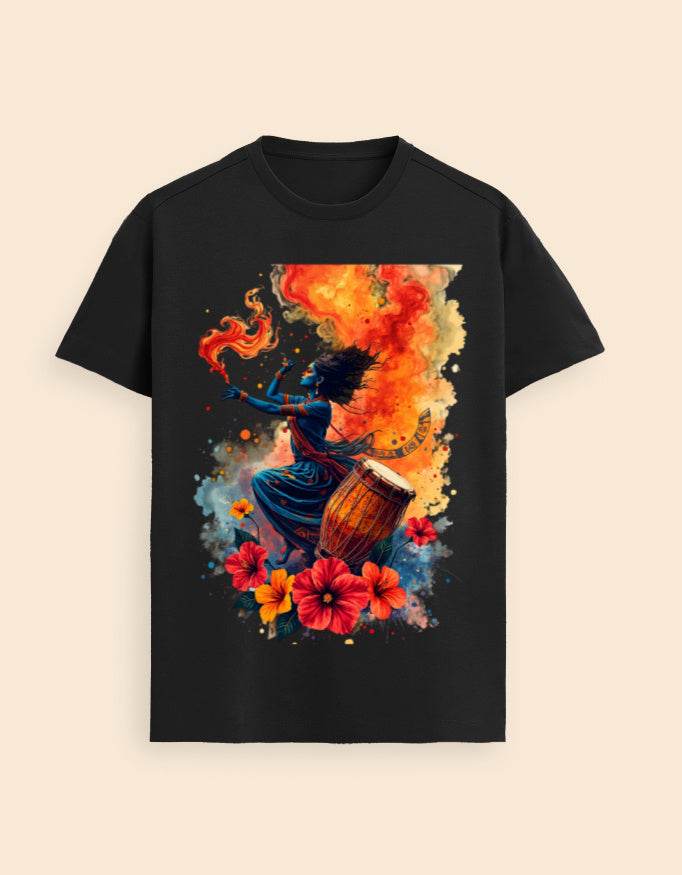 SkyBi 2025 Durga Puja T-Shirt Supima Cotton - SkyBi Shirts