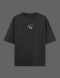 SkyBi Shirts Oversized Embroidery T-Shirt 240 GSM Heavyweight Cotton - SkyBi Shirts