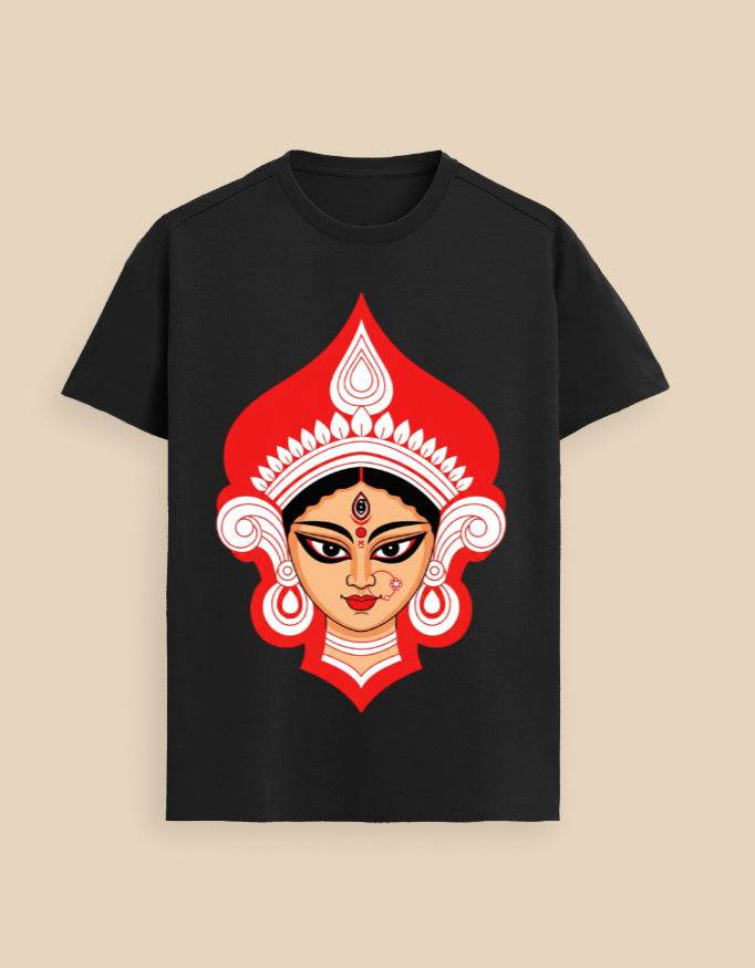 SkyBi 2025 Durga Puja T-Shirt Supima Cotton - SkyBi Shirts