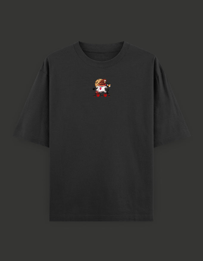 SkyBi Shirts Oversized T-Shirt 240 GSM Heavyweight Cotton - SkyBi Shirts