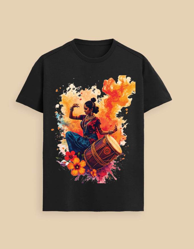 SkyBi 2025 Durga Puja T-Shirt Supima Cotton - SkyBi Shirts