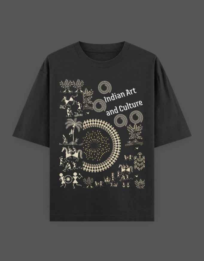 SkyBi Shirts Oversized T-Shirt 240 GSM Heavyweight Cotton - SkyBi Shirts