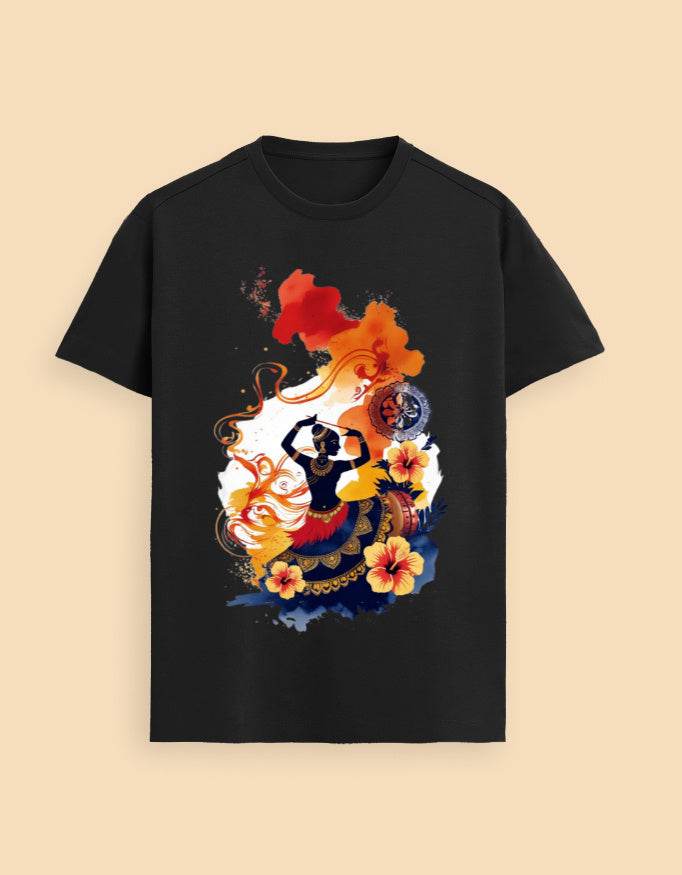 SkyBi 2025 Durga Puja T-Shirt Supima Cotton - SkyBi Shirts