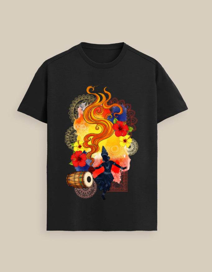 SkyBi 2025 Durga Puja T-Shirt Supima Cotton - SkyBi Shirts