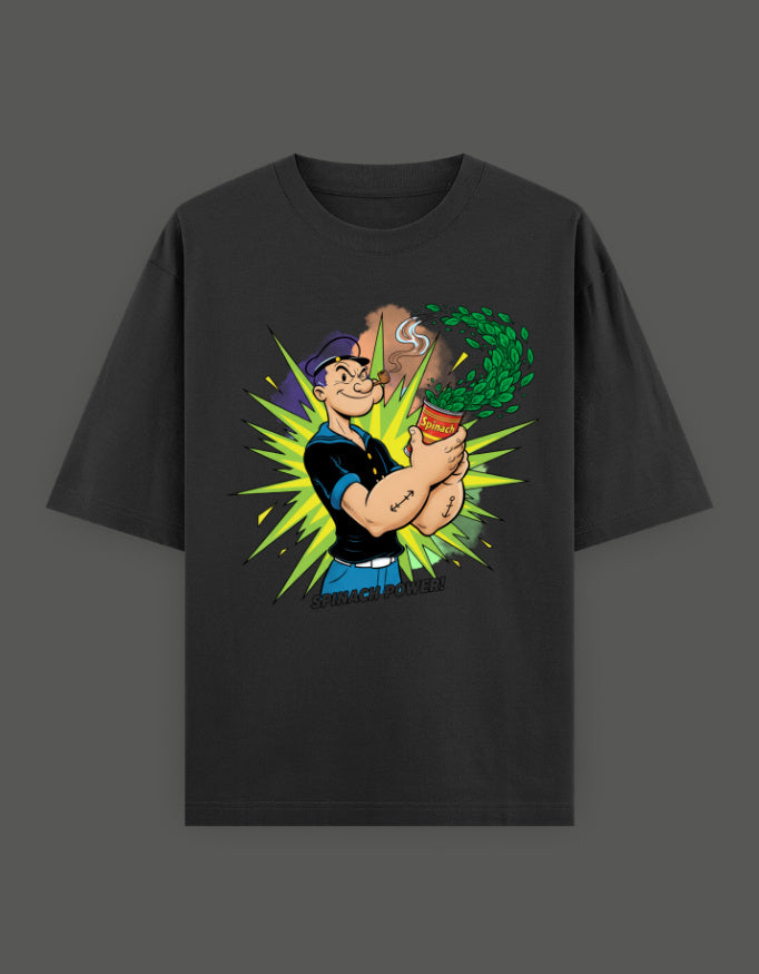 SkyBi Shirts Oversized T-Shirt 240 GSM Heavyweight Cotton - SkyBi Shirts