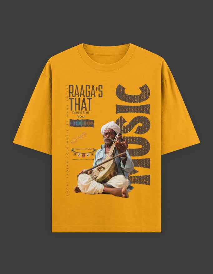 SkyBi Shirts Oversized T-Shirt 240 GSM Heavyweight Cotton