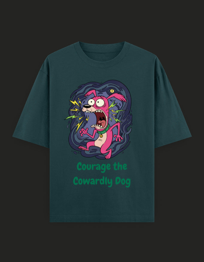 SkyBi Shirts Oversized T-Shirt 240 GSM Heavyweight Cotton - SkyBi Shirts