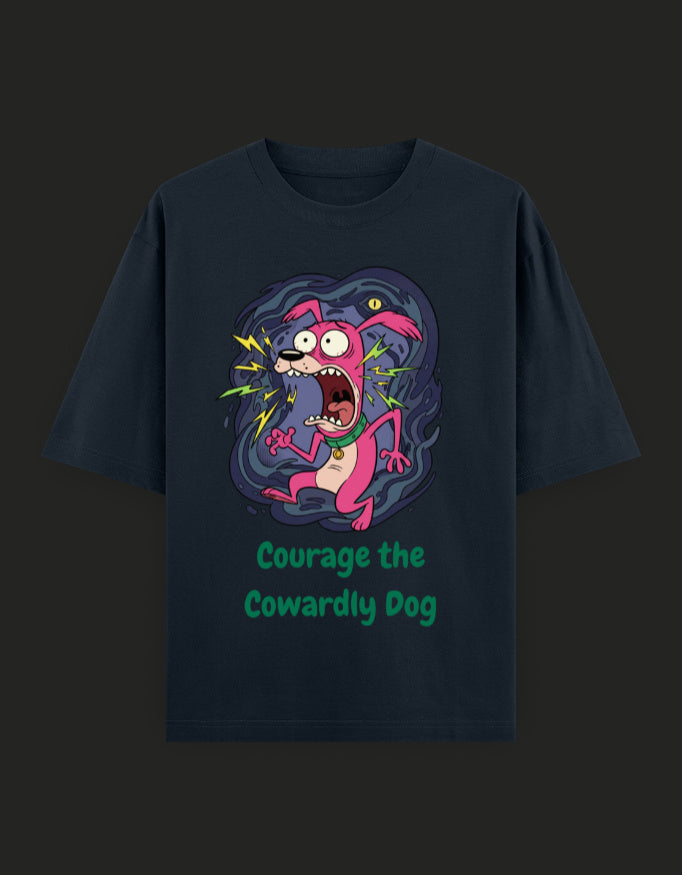 SkyBi Shirts Oversized T-Shirt 240 GSM Heavyweight Cotton - SkyBi Shirts