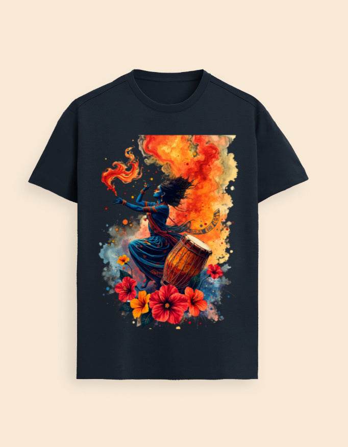 SkyBi 2025 Durga Puja T-Shirt Supima Cotton - SkyBi Shirts